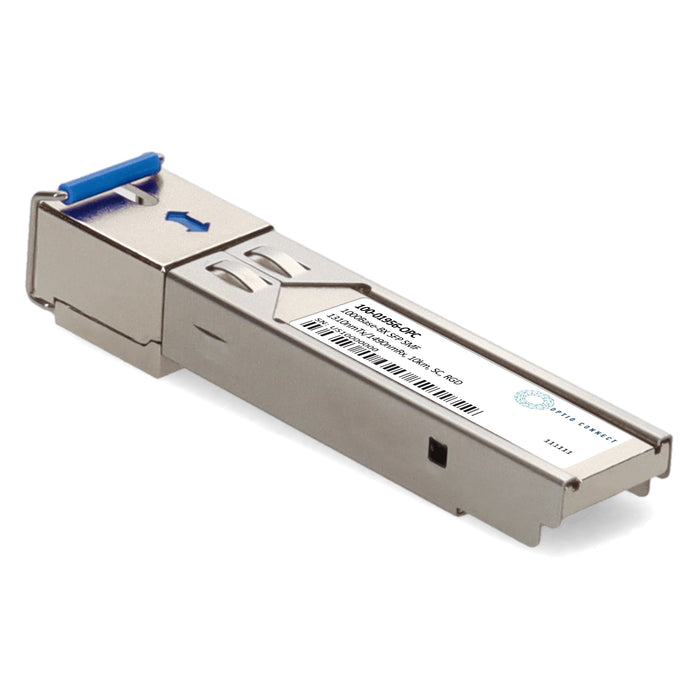 Calix® 100-01956 Compatible TAA Compliant 1000Base-BX SFP Transceiver (SMF, 1310nmTx/1490nmRx, 10km, SC, -40 to 85C)