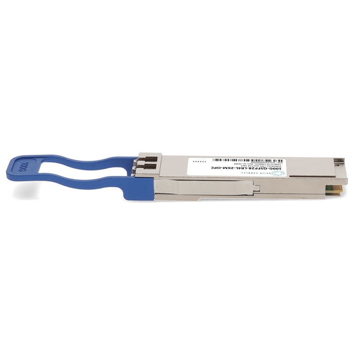 Brocade® (Formerly) 100G-QSFP28-LR4L-2KM Compatible TAA 100GBase-LR4 QSFP28 Transceiver (SMF, 1295nm to 1309nm, 2km, LC, DOM)
