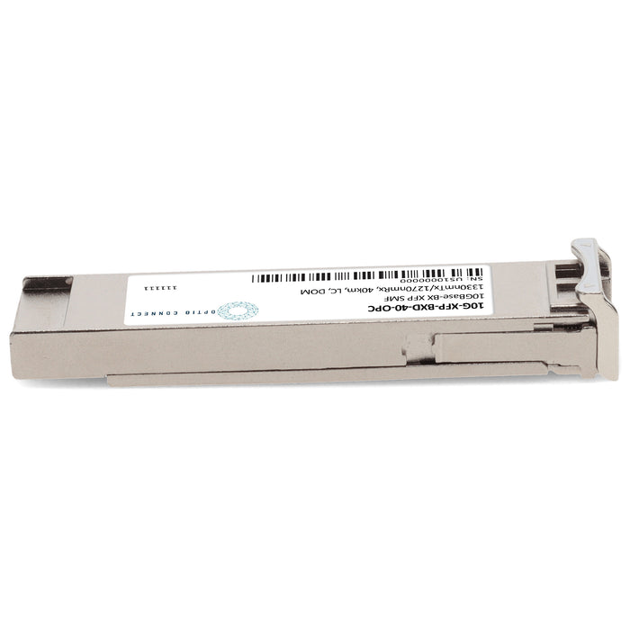 Brocade® (Formerly) 10G-XFP-BXD-40 Compatible TAA 10GBase-BX XFP Transceiver (SMF, 1330nmTx/1270nmRx, 40km, LC, DOM)