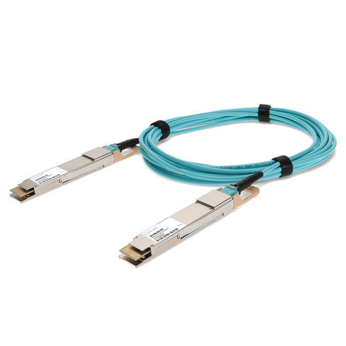 Ciena 160-9660-003 Compatible TAA 400GBase-AOC QSFP-DD to QSFP-DD Active Optical Cable (850nm, MMF, 3m)