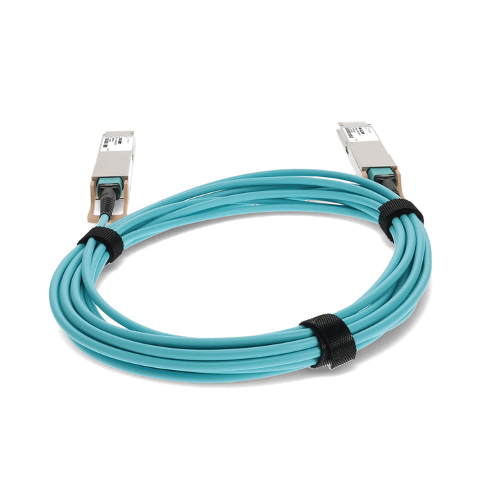 Ciena 160-9660-003 Compatible TAA 400GBase-AOC QSFP-DD to QSFP-DD Active Optical Cable (850nm, MMF, 3m)