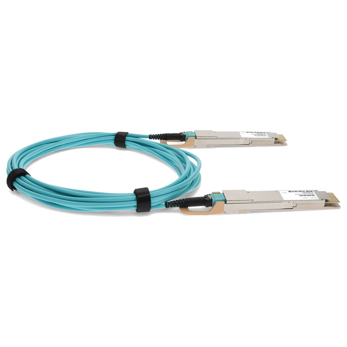 Ciena 160-9660-003 Compatible TAA 400GBase-AOC QSFP-DD to QSFP-DD Active Optical Cable (850nm, MMF, 3m)