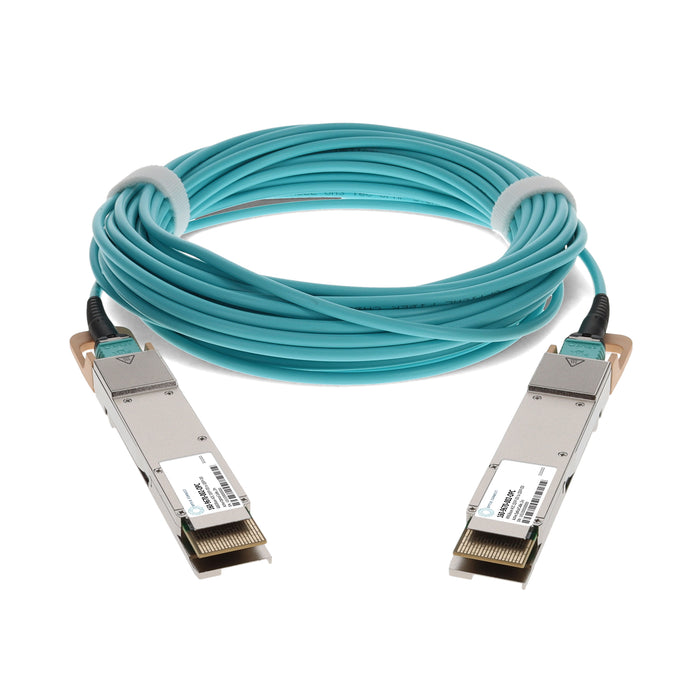 Ciena 160-9670-002 Compatible TAA 400GBase-AOC QSFP-DD to QSFP-DD Active Optical Cable (850nm, MMF, 2m)