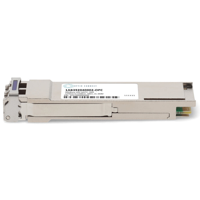 Alcatel-Lucent Nokia® 1AB392040002 Compatible TAA 40GBase-LR4 QSFP+ Transceiver (SMF, 1270nm to 1330nm, 10km, LC, DOM, 0 to 70C)