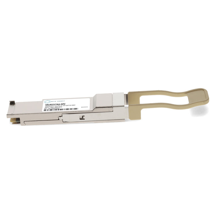 Alcatel-Lucent Nokia® 3AL82217AA Compatible TAA 100GbE/OTU-4/128G FC Multi-Rate SR4 QSFP28 Transceiver (MMF, 850nm, 100m, MPO, DOM)