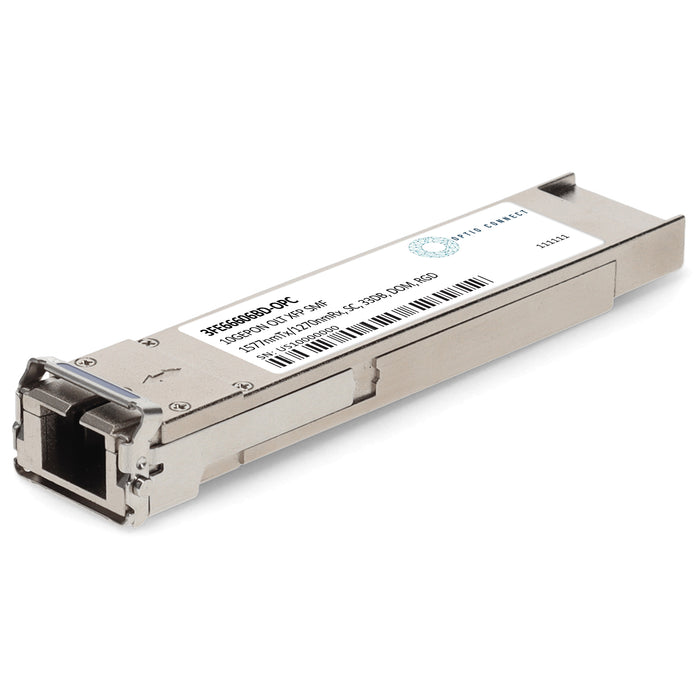 Alcatel-Lucent Nokia® 3FE66606BD Compatible TAA 10GBase-OLT XFP Transceiver (SMF, 1577nmTx/1270nmRx, 20km, SC, DOM, -40 to 85C)