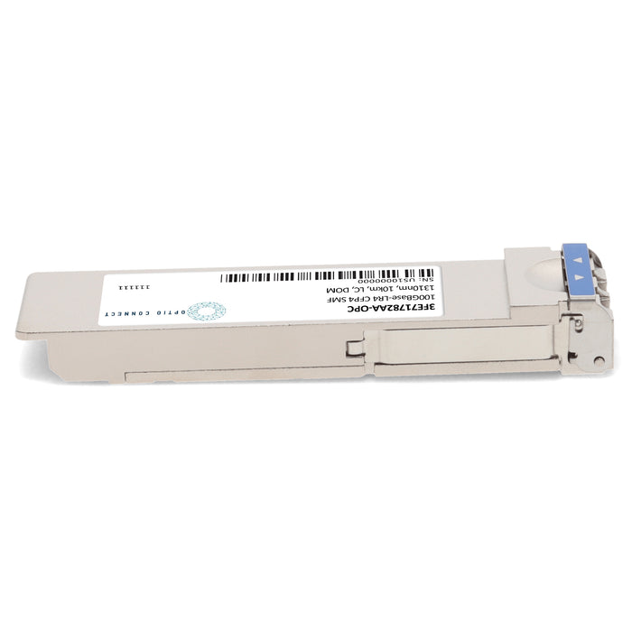 Alcatel-Lucent Nokia® 3FE71782AA Compatible TAA 100GBase-LR4 CFP4 Transceiver (SMF, 1310nm, 10km, LC, DOM)