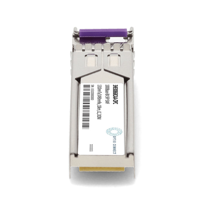 Alcatel-Lucent Nokia® 3HE00868CAA Compatible TAA 1000Base-BX SFP Transceiver (SMF, 1310nmTx/1490nmRx, 10km, LC, DOM)