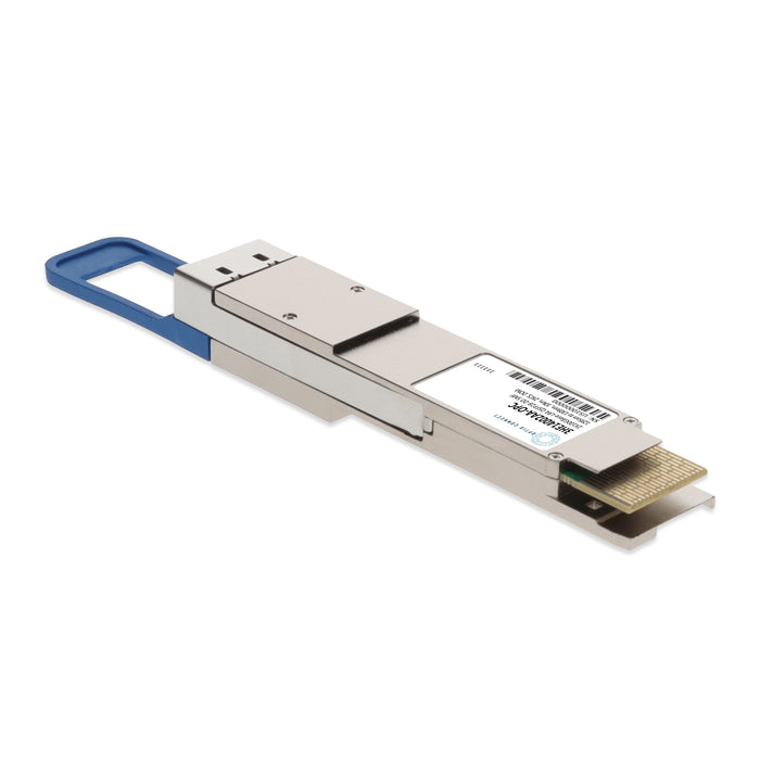 Alcatel-Lucent Nokia® 3HE14002AA Compatible TAA 2x100GBase-LR4 QSFP28-DD Transceiver (SMF, 1295nm to 1309nm, 10km, 2xCS, DOM)