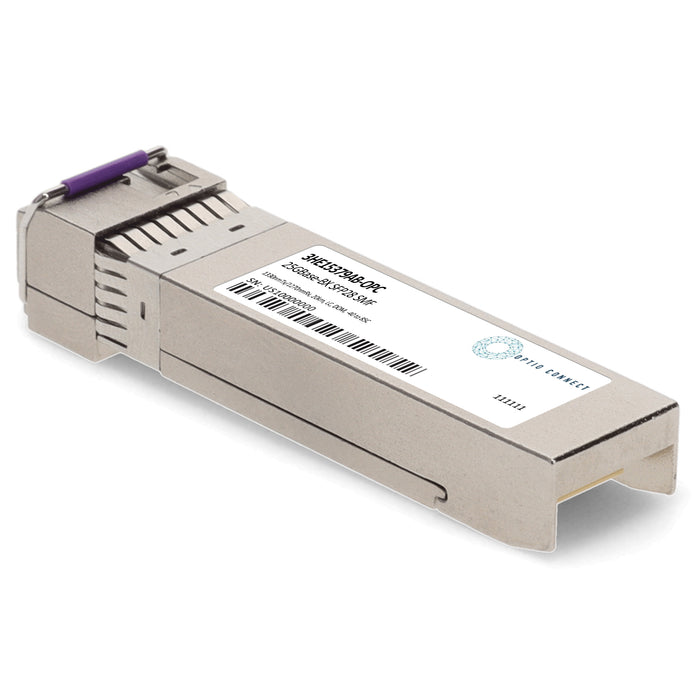 Alcatel-Lucent Nokia® 3HE15379AB Compatible TAA 25GBase-BX SFP28 Transceiver (SMF, 1330nmTx/1270nmRx, 20km, LC, DOM, -40 to 85C)