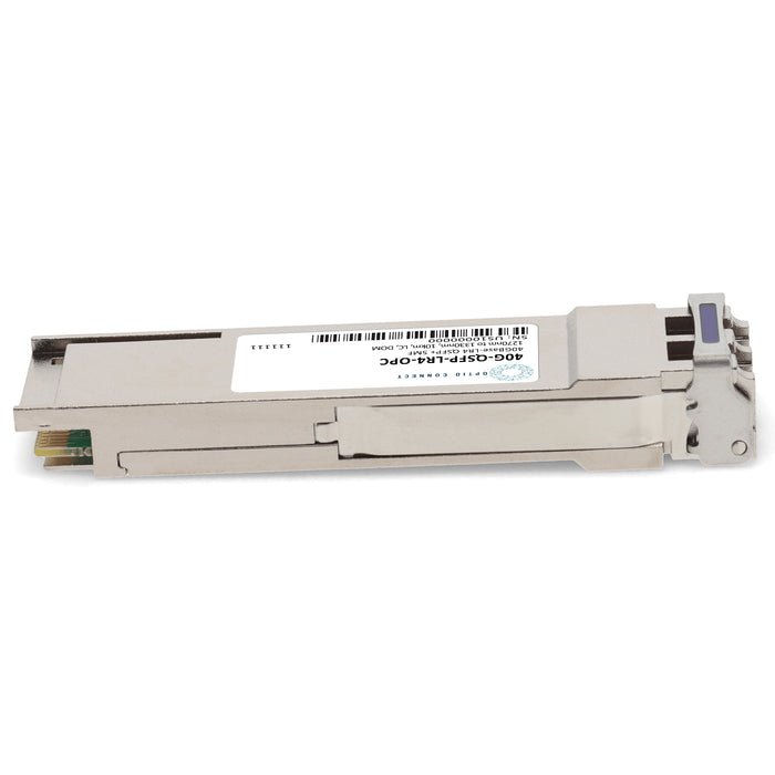 Brocade® (Formerly) 40G-QSFP-LR4 Compatible TAA 40GBase-LR4 QSFP+ Transceiver (SMF, 1270nm to 1330nm, 10km, LC, DOM)