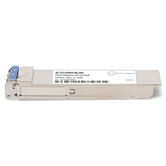 Coriant® 81.71T-CFP4L4-R6 Compatible TAA OTU4/100GBase-LR4 CFP4 Transceiver (SMF, 1310nm, 10km, LC, DOM)