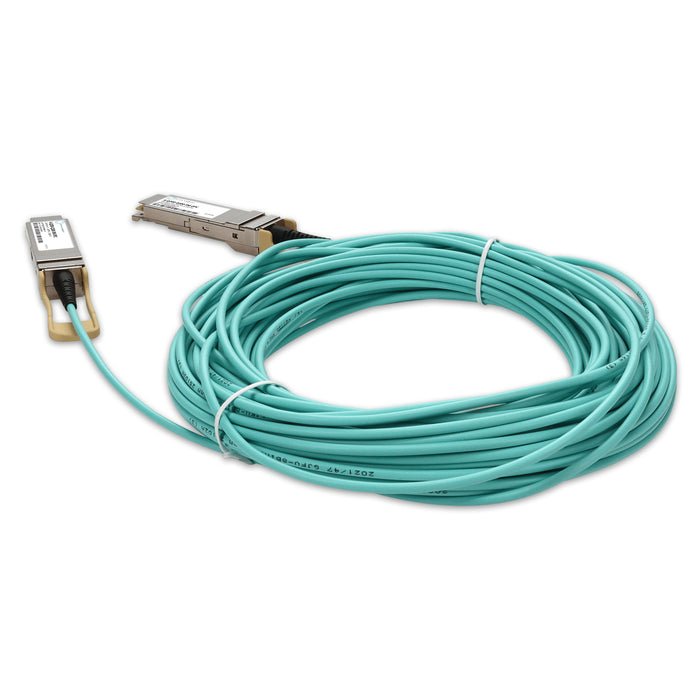 Arista Networks A-Q200-Q200-3M Compatible TAA Compliant 200GBase-AOC QSFP56 Active Optical Cable (850nm, MMF, 3m)