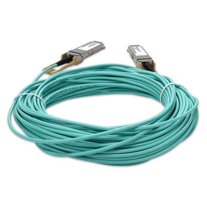 Arista Networks A-Q200-Q200-3M Compatible TAA Compliant 200GBase-AOC QSFP56 Active Optical Cable (850nm, MMF, 3m)