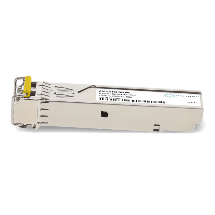 Avaya/Nortel® AA1403165-E6 Compatible TAA 10GBase-CWDM SFP+ Transceiver (SMF, 1550nm, 80km, LC, DOM)