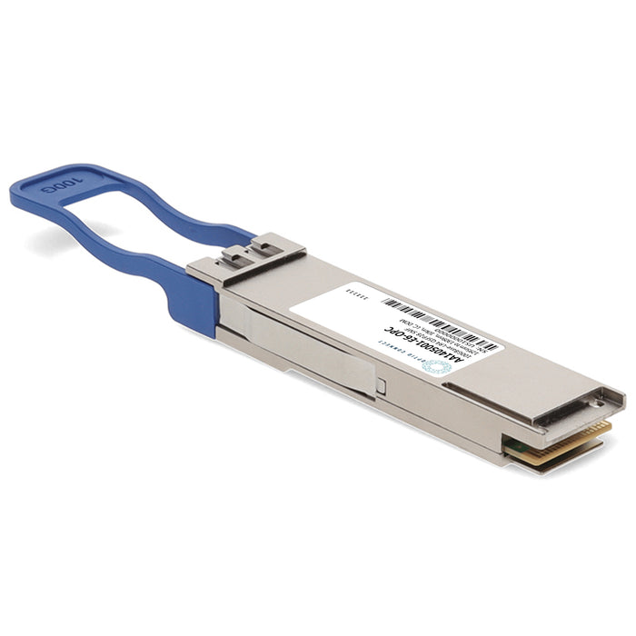 Avaya/Nortel® AA1405001-E6 Compatible TAA 100GBase-LR4 QSFP28 Transceiver (SMF, 1295nm to 1309nm, 10km, LC, DOM)