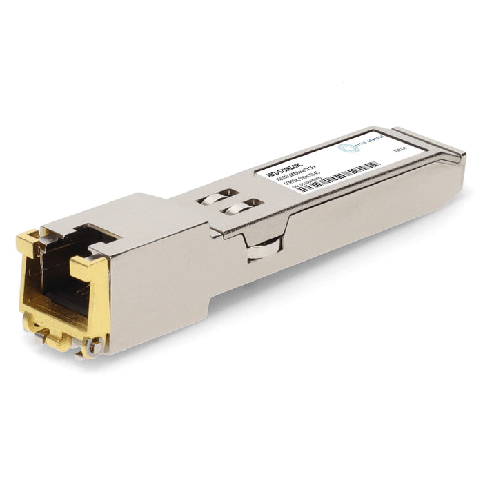Avago® Compatible TAA 10/100/1000Base-TX SFP Transceiver (Copper, 100m, RJ-45)