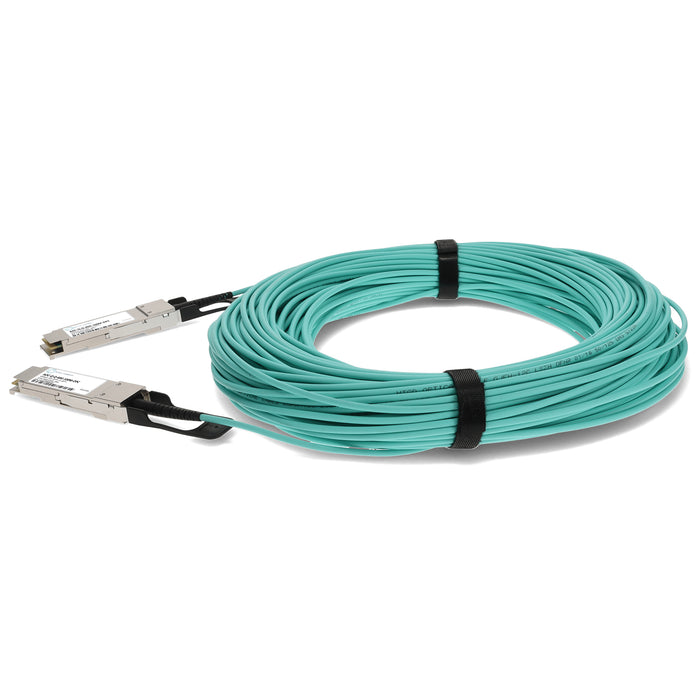 Arista Networks AOC-Q-Q-40G-100M Compatible TAA Compliant 40GBase-AOC QSFP+ Active Optical Cable (850nm, MMF, 100m)
