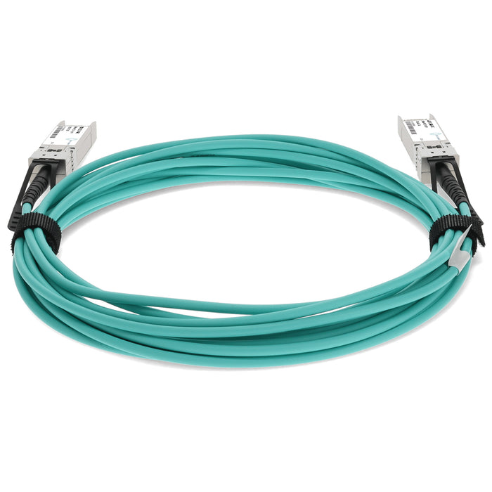 Arista Networks Compatible TAA Compliant 10GBase-AOC SFP+ Plenum-Rated Active Optical Cable (850nm, MMF, 1m)