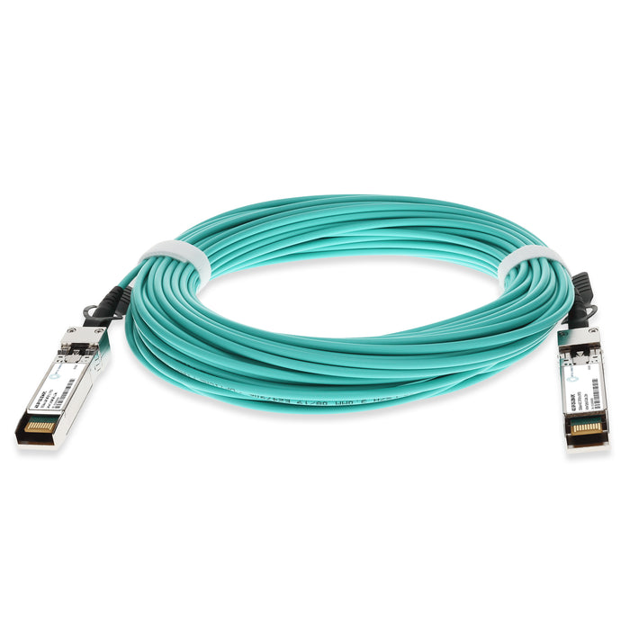 Dell AOC-SFP-25G-20M Compatible TAA Compliant 25GBase-AOC SFP28 to SFP28 Active Optical Cable (850nm, MMF, 20m)