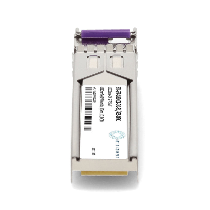 Telco® BTI-SFP-GBD10L-DD-31/49S Compatible TAA 1000Base-BX SFP Transceiver (SMF, 1310nmTx/1490nmRx, 10km, LC, DOM)