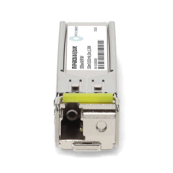 Juniper Networks® BTI-SFP-GBDC20L-DD-55/31S Compatible TAA 1000Base-BX SFP Transceiver (SMF, 1550nmTx/1310nmRx, 10km, LC, DOM)