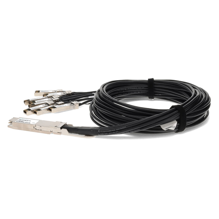 Arista Networks CAB-O-8S-200G-3M Compatible TAA Compliant 200GBase-CU OSFP to 8xSFP28 Direct Attach Cable (Passive Twinax, 3m)