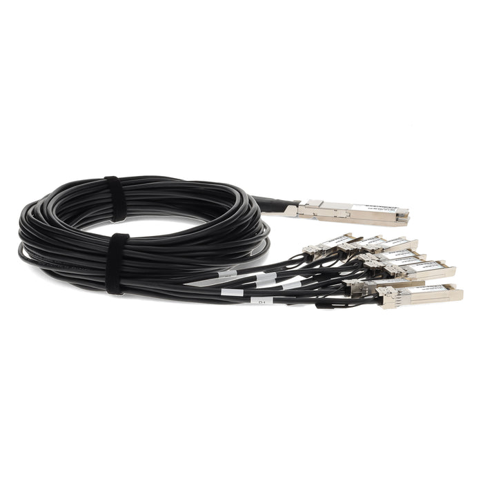 Arista Networks CAB-O-8S-200G-3M Compatible TAA Compliant 200GBase-CU OSFP to 8xSFP28 Direct Attach Cable (Passive Twinax, 3m)