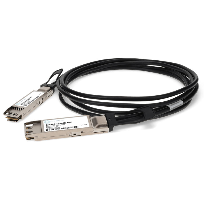 Arista Networks CAB-O-O-400G-2M Compatible TAA Compliant 400GBase-CU OSFP to OSFP Direct Attach Cable (Passive Twinax, 2m)