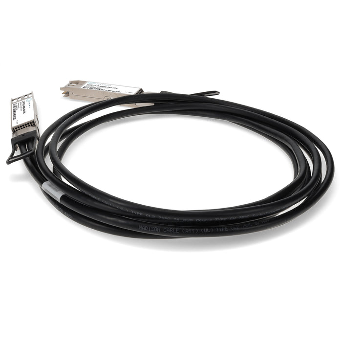 Arista Networks CAB-O-O-400G-2M Compatible TAA Compliant 400GBase-CU OSFP to OSFP Direct Attach Cable (Passive Twinax, 2m)
