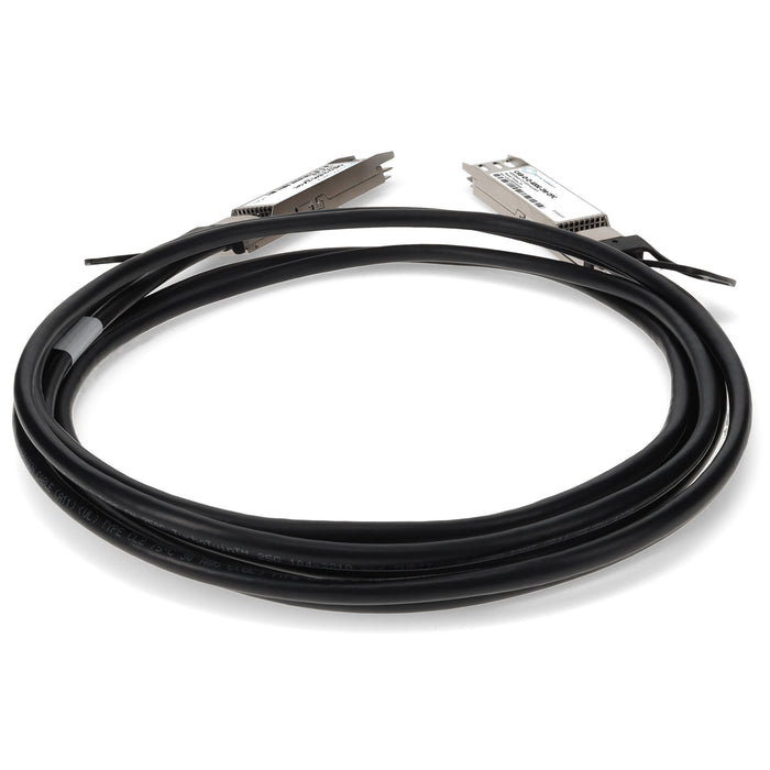 Arista Networks CAB-O-O-400G-2M Compatible TAA Compliant 400GBase-CU OSFP to OSFP Direct Attach Cable (Passive Twinax, 2m)