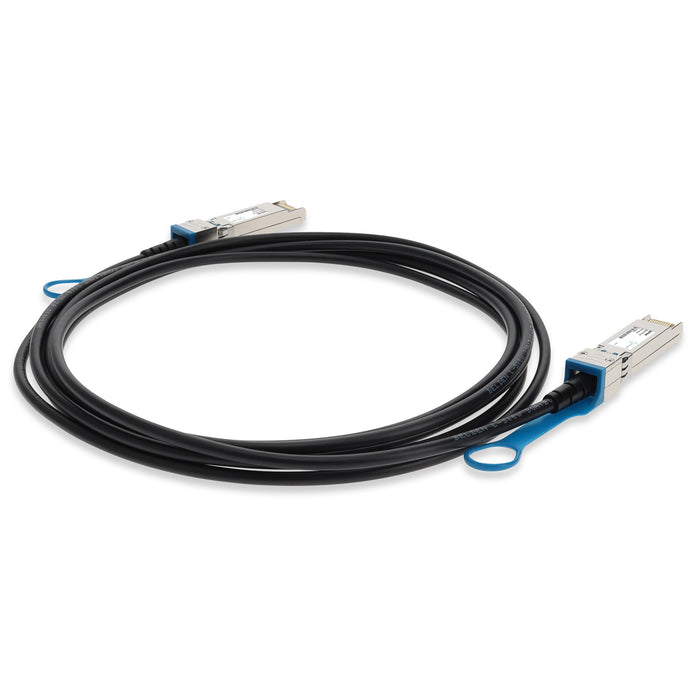 Cisco CAB-SFP-3M Compatible TAA Compliant 1000Base-CU SFP Direct Attach Cable (Passive Twinax, 3m)