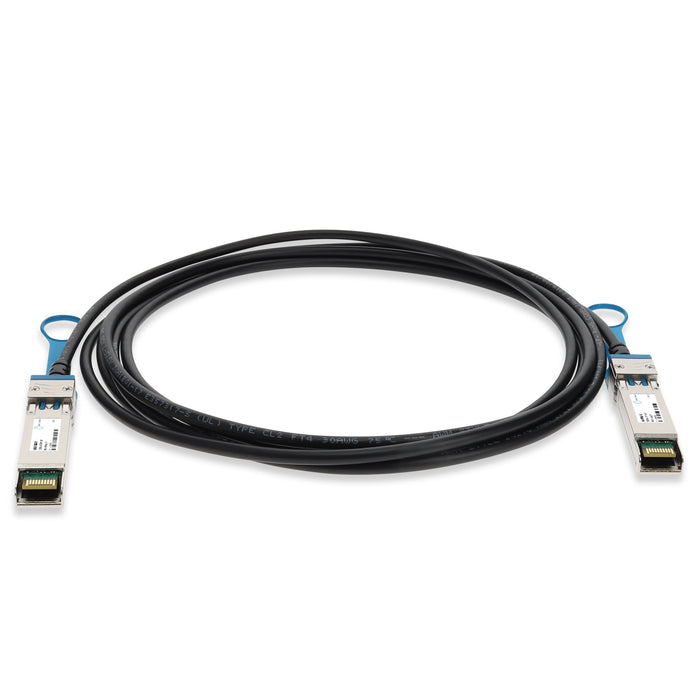 Cisco CAB-SFP-3M Compatible TAA Compliant 1000Base-CU SFP Direct Attach Cable (Passive Twinax, 3m)