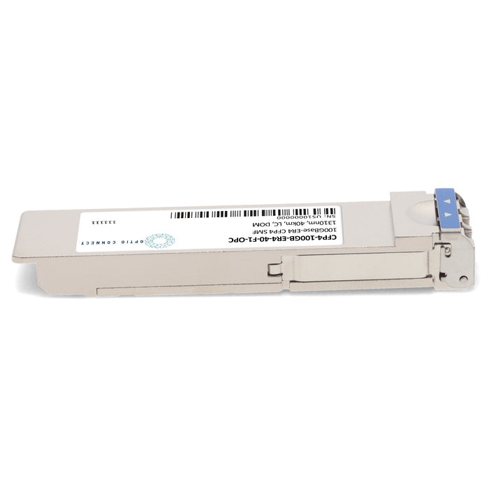 Fujitsu® Compatible TAA 100GBase-ER4 CFP4 Transceiver (SMF, 1310nm, 40km, LC, DOM)