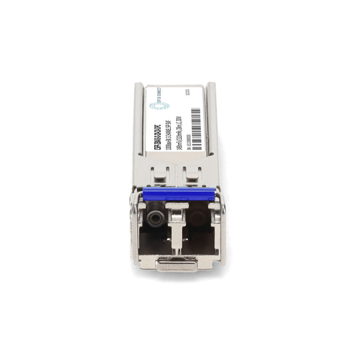Calix® Compatible TAA 1000Base-BX 2-Channel SFP Transceiver (SMF, 1490nmTx/1310nmRx, 20km, LC, DOM)