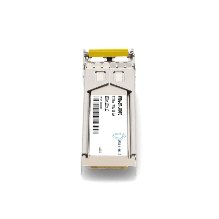 Cisco® CWDM-SFP-1390 Compatible TAA 1000Base-CWDM SFP Transceiver (SMF, 1390nm, 100km, LC)
