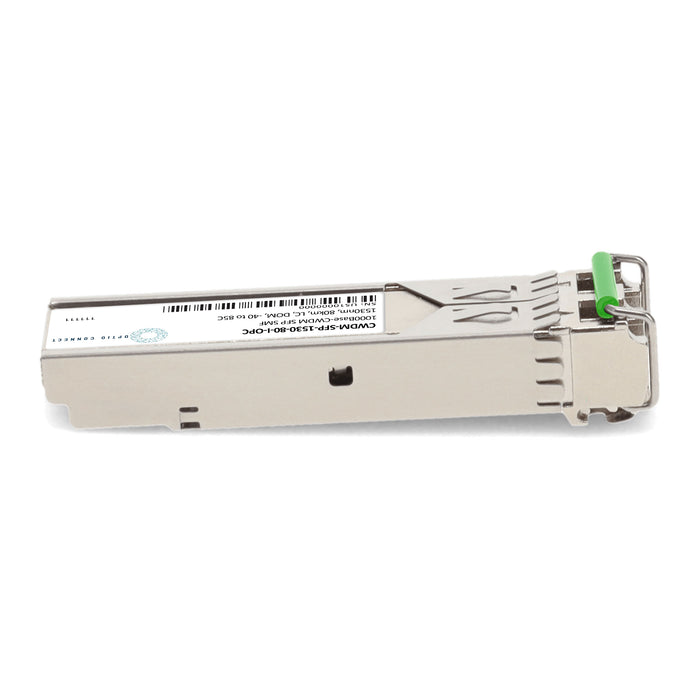 Cisco® Compatible TAA 1000Base-CWDM SFP Transceiver (SMF, 1530nm, 80km, LC, DOM, -40 to 85C)