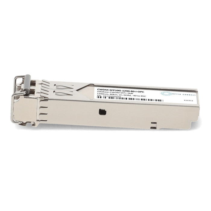 Cisco® CWDM-SFP10G-1290-80-I Compatible TAA 10GBase-CWDM SFP+ Transceiver (SMF, 1290nm, 80km, LC, DOM, -40 to 85C)
