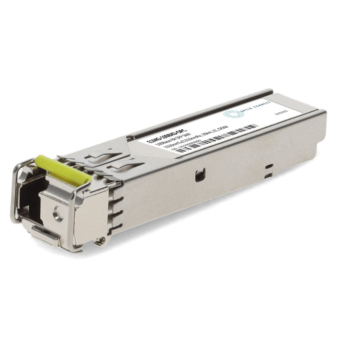 Brocade® (Formerly) E1MG-100BXD Compatible TAA 100Base-BX SFP Transceiver (SMF, 1550nmTx/1310nmRx, 10km, LC, DOM)