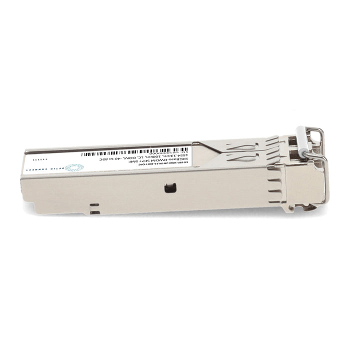 Juniper Networks® Compatible TAA 10GBase-DWDM SFP+ Transceiver C-Band 100GHz (SMF, 1554.13nm, 100km, LC, DOM, -40 to 85C)