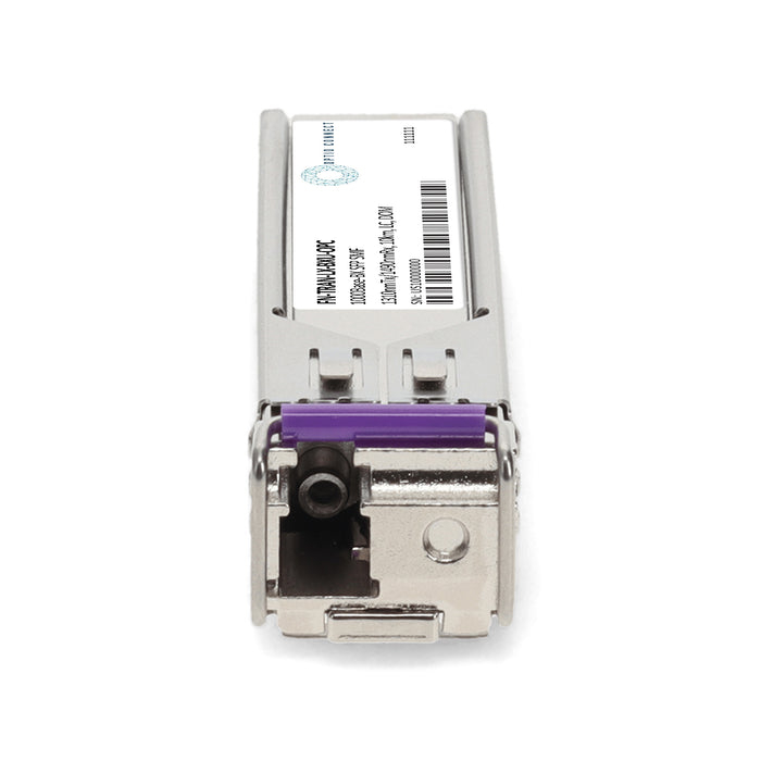 Fortinet® FN-TRAN-LX-BXU Compatible TAA 1000Base-BX SFP Transceiver (SMF, 1310nmTx/1490nmRx, 10km, LC, DOM)