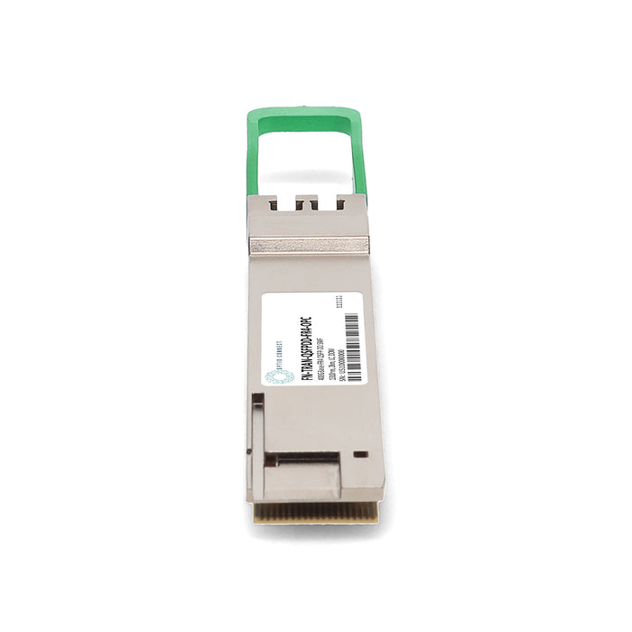 Fortinet® FN-TRAN-QSFPDD-FR4 Compatible TAA 400GBase-FR4 QSFP-DD Transceiver (SMF, 1310nm, 2km, LC, DOM, 0 to 70C)