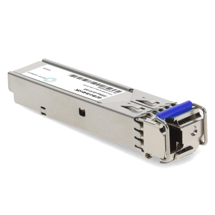 Cisco® GLC-BX-U-40 Compatible TAA 1000Base-BX SFP Transceiver (SMF, 1310nmTx/1490nmRx, 40km, LC, DOM, -40 to 85C)