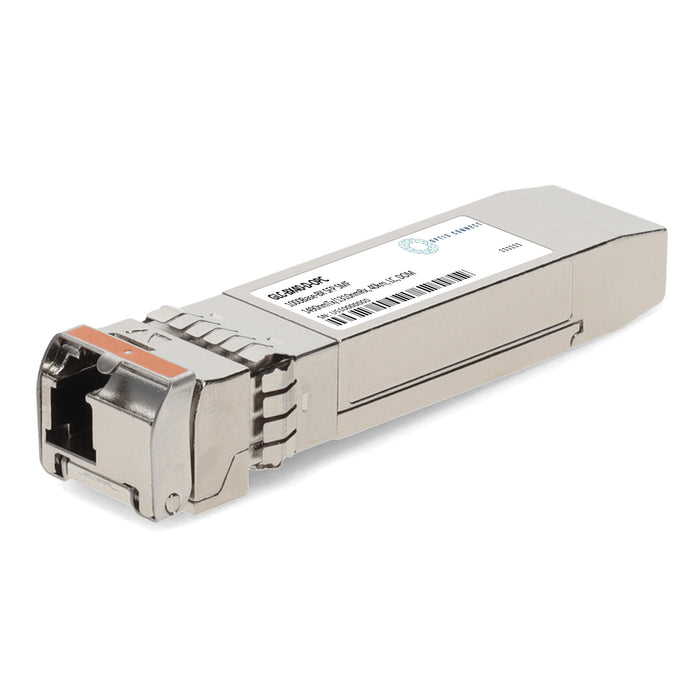 Cisco® GLC-BX40-D Compatible TAA 1000Base-BX SFP Transceiver (SMF, 1490nmTx/1310nmRx, 40km, LC, DOM)