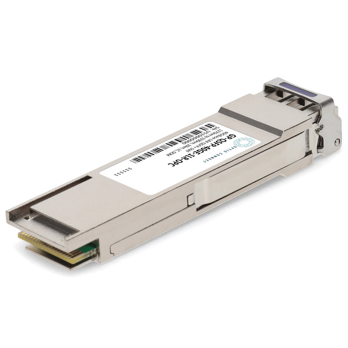 Dell Force10® GP-QSFP-40GE-1LR Compatible TAA 40GBase-LR4 QSFP+ Transceiver (SMF, 1270nm to 1330nm, 10km, LC, DOM)