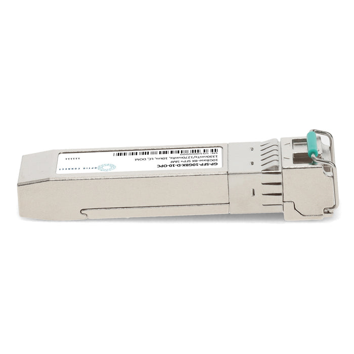 Dell Force10® GP-SFP-10GBX-D-10 Compatible TAA 10GBase-BX SFP+ Transceiver (SMF, 1330nmTx/1270nmRx, 10km, LC, DOM)