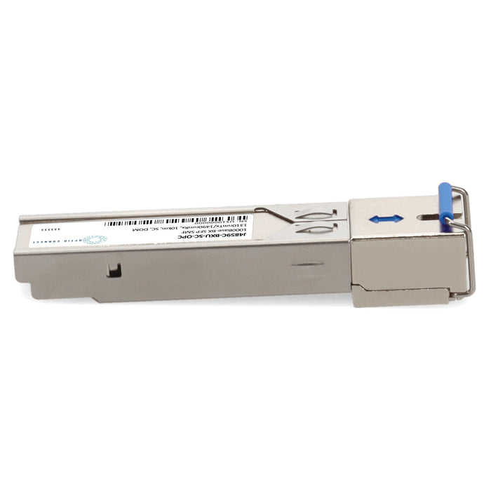 HP® Compatible TAA 1000Base-BX SFP Transceiver (SMF, 1310nmTx/1490nmRx, 10km, SC, DOM)