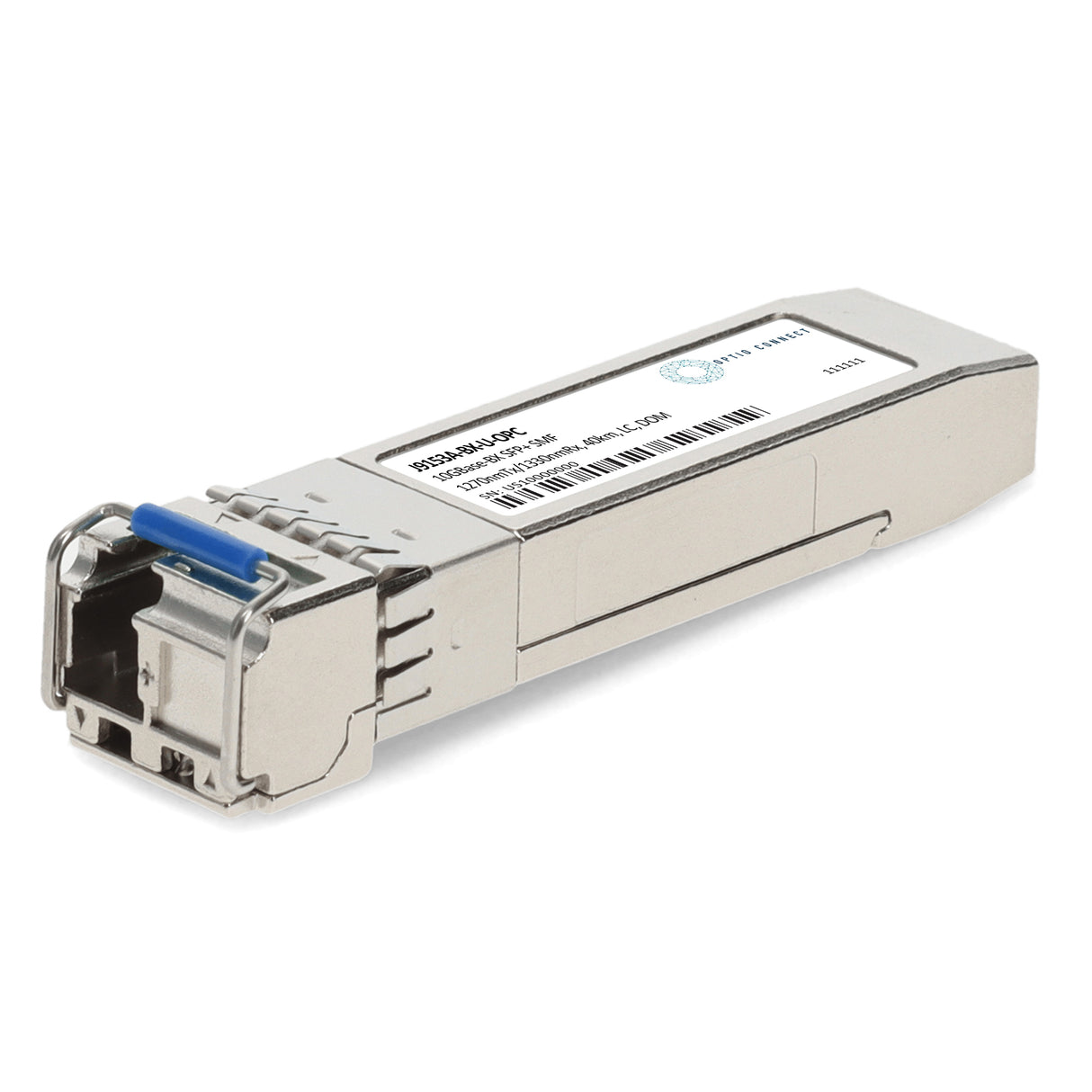 HP® J9153A Compatible 10GBase-BX SFP+ Transceiver (SMF, 1270nmTx/1330nmRx, 40km, LC, DOM)