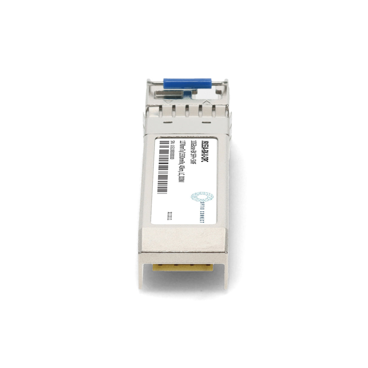 HP® J9153A Compatible 10GBase-BX SFP+ Transceiver (SMF, 1270nmTx/1330nmRx, 40km, LC, DOM)