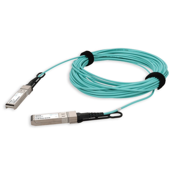 HP Compatible TAA Compliant 10GBase-AOC SFP+ Active Optical Cable (850nm, MMF, 5m)